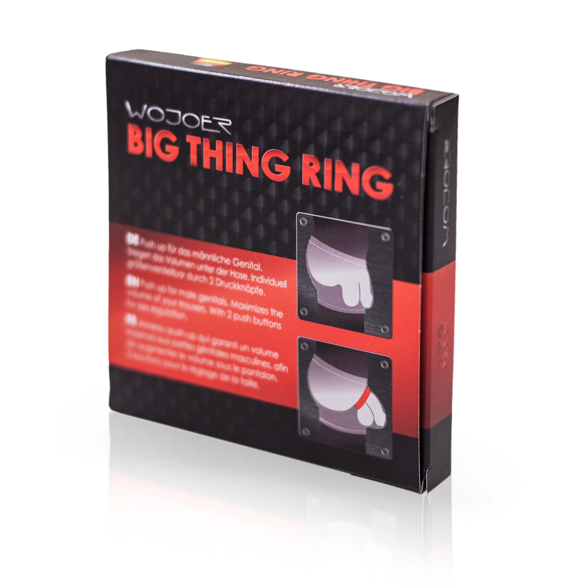 Mattleder Genital Push Up