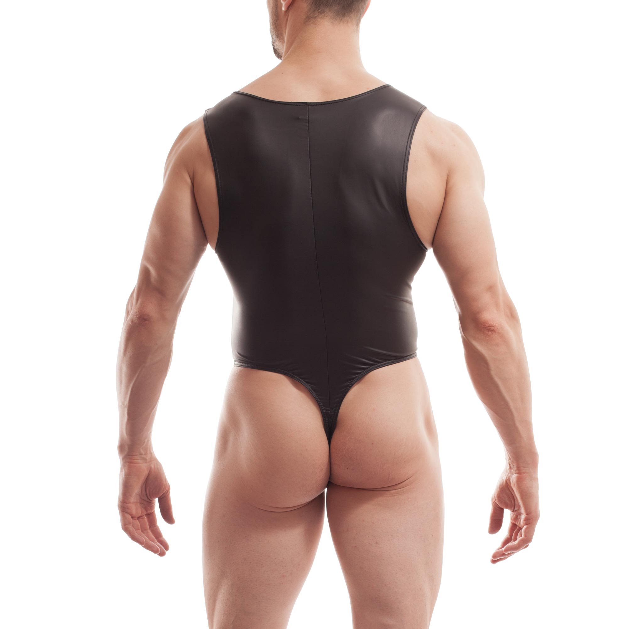 Mattleder Ouvert String Body